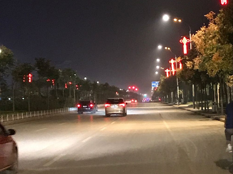 菏澤市鄆城縣水滸路、金河路照明改造