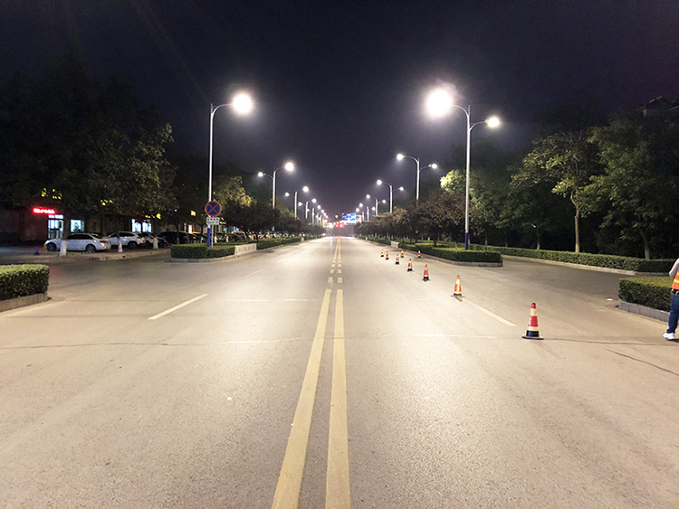 桓臺縣漁洋街、中心大街路燈節(jié)能改造工程